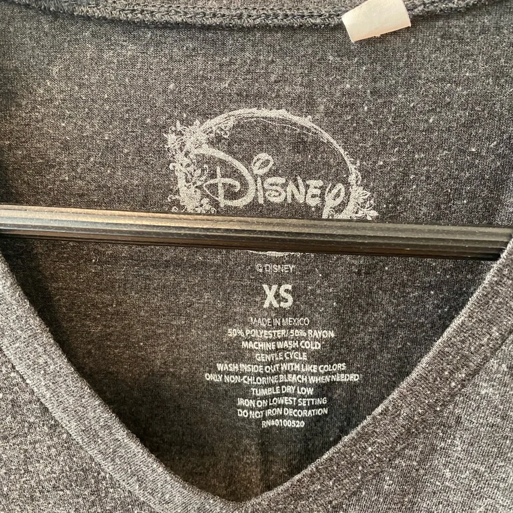 Disney Lion King Hakuna Matata Gray Shirt Vneck XS Parks Collector Simba - Picture 4 of 4